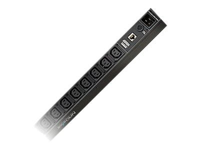 ATEN Energy PDU PE1216G - Strømfordelerenhet (kan monteres i rack) - AC 100-240 V - inngang: IEC 60320 C20 - utgangskontakter: 16 - 0U - Hele verden