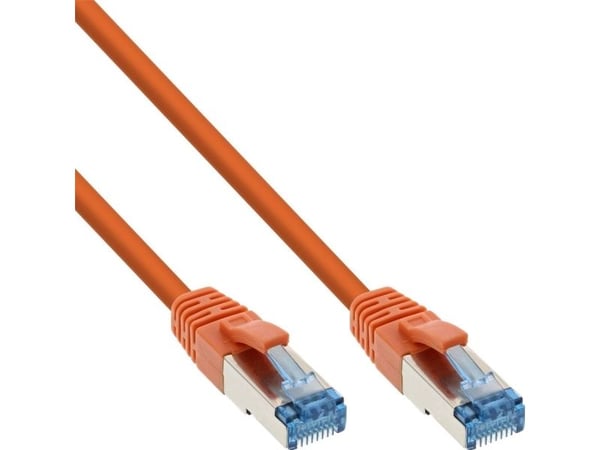 InLine 76850O, 0,5 m, Cat6a, S/FTP (S-STP), RJ-45, RJ-45