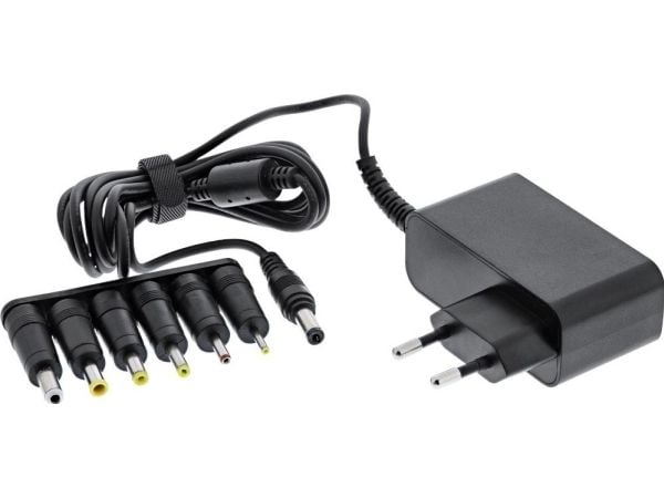 InLine 26608M, Universell, Innendørs, 100 - 240 V, 50 / 60 Hz, 24 W, 12 V