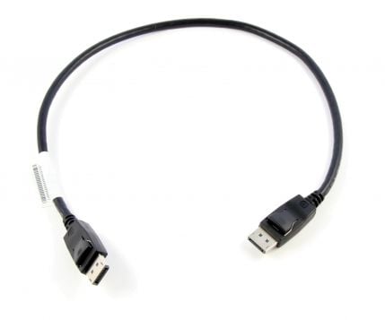 Lenovo - DisplayPort-kabel - DisplayPort (hann) til DisplayPort (hann) - 0.5 m - for ThinkCentre M75t Gen 2; M80s Gen 3; M90a Gen 3; M90q Gen 2; M9...