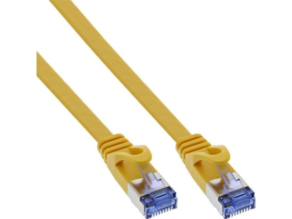 InLine 71803Y, 3 m, Cat6a, U/FTP (STP), RJ-45, RJ-45, Gult