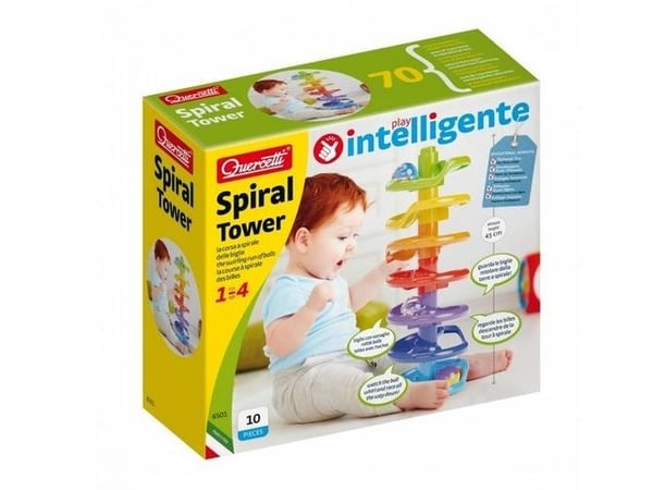Quercetti Supertorn med spiral