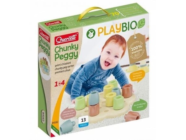 Quercetti pussel Playbio chunky peggy