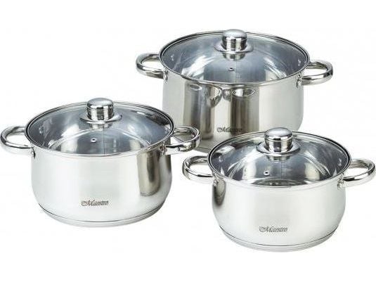 Maestro MR-2020-6XL grytesett med 6 deler