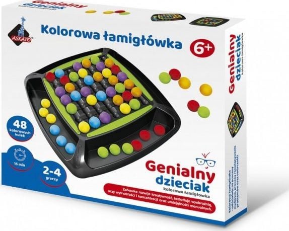 Askato värillinen palapeli peli