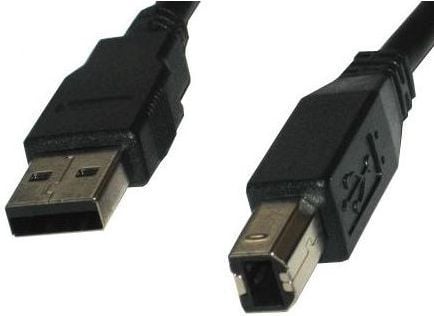 Kaapeli USB Cabletech USB-A - micro-B 3 m Czarny (KPO2784-3)