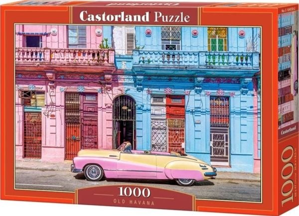 Castorland Old Havana 1000 pcs, 1000 kpl, Kaupunki, 9 vuosi/vuosia
