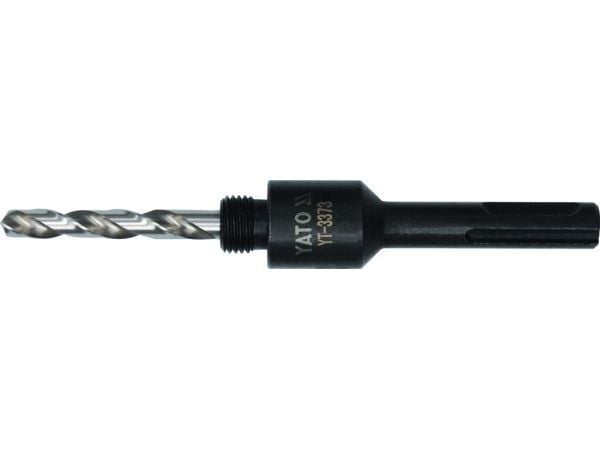 Yato YT-3373, Bor hullsag, Hullsagholder, 1,25 cm, SDS Plus, Sort, Sølv, 1 stykker