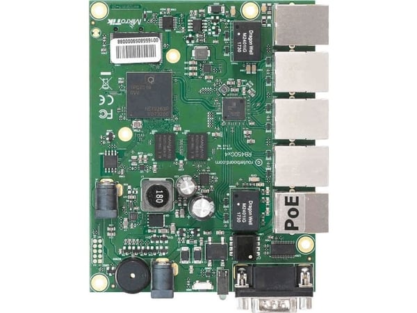 MikroTik RouterBOARD RB450Gx4 - Åpent brett, uten innkapsling - ruter 5-port svitsj - 1GbE