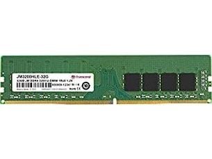 Transcend JetRAM - DDR4 - modul - 32 GB - DIMM 288-pin - 3200 MHz / PC4-25600 - CL22 - 1.2 V - ikke-bufret - ikke-ECC