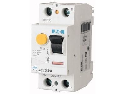 EATON vikavirtasuojakytkin (RCCB), 40 A, 2p, 30 mA, tyyppi A