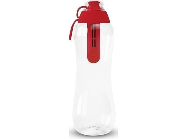 Dafi filtrerande flaska röd 500 ml