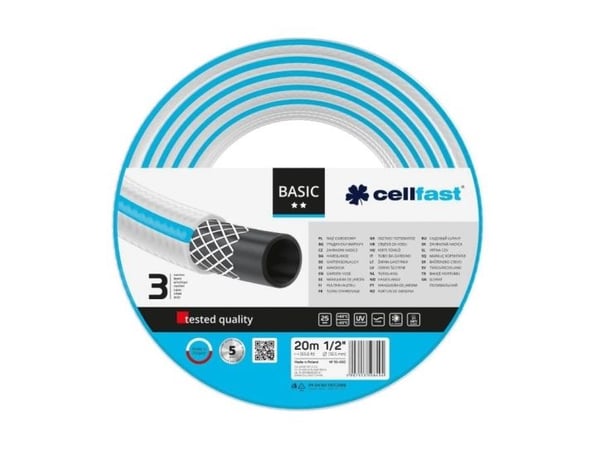 Cellfast puutarhaletku 1/2" 20 m perus (10-400)