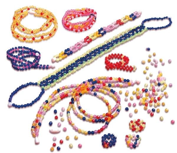 Lena Diamond Shop, Smykkesett for barn, 8 år, Flerfarget, 6 stykker