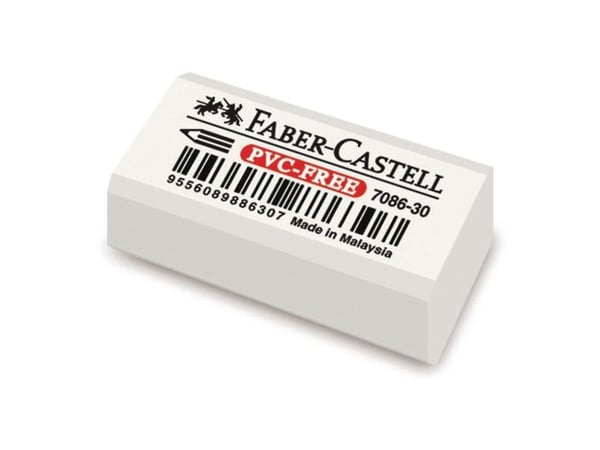 Faber-Castell 188730, Vit, 1 styck, Ftalat, PVC