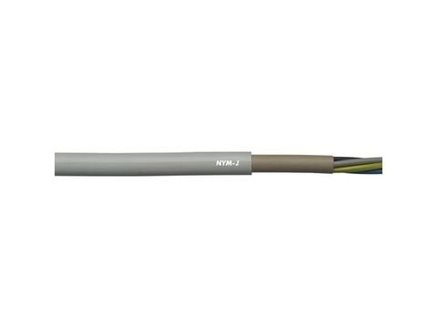 Lapp NYM-J, Keskijännitekaapeli, Harmaa, Polyvinyylikloridi (PVC), Polyvinyylikloridi (PVC), Kupari, 2.5 mm²