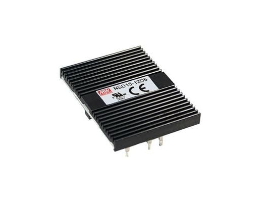 MEAN WELL NSD15-12D5, 12 V, 15 W, 5 V, RoHS, 38,1 mm, 50,8 mm