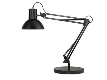 Unilux SUCCESS 66, Svart, Aluminium, Epoxy, Stål, Hjemme kontor, Kontor, E27, 1 ampuller, 11 W