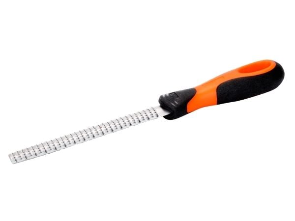 Bahco 6-342-10-2-2, Fil, Flate mapper, Halvrund fil, Midtsnitt, Plast, Kryssfiner, Tre, Svart, Rød, 26 mm