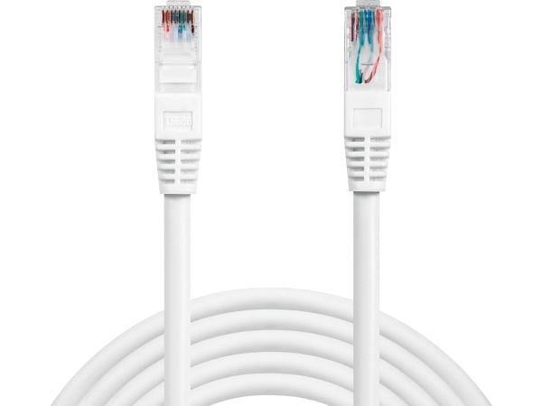 Sandberg verkkokaapeli - UTP - Cat6 - Valkoinen - 1m