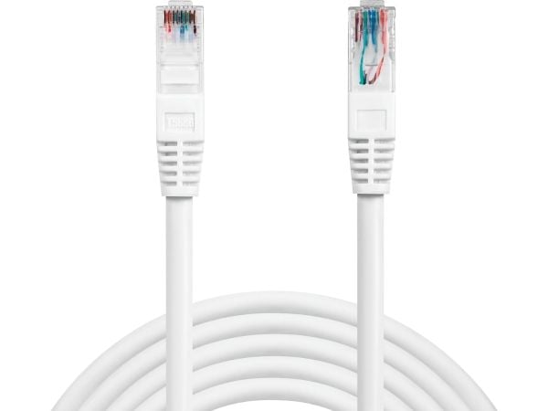Sandberg Netværkskabel - UTP - Cat6 - Hvit - 10m