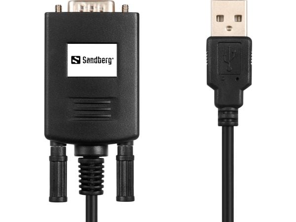 Sandberg USB to Serial Link - Sarjasovitin - USB - RS-232
