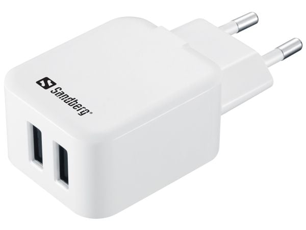 Sandberg AC Charger Dual USB 2.4+1A EU