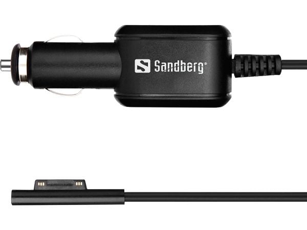Sandberg - Strömadapter för bil - 2.58 A (Microsoft Surface Pro 3-kontakt) - för Microsoft Surface Pro 3, Pro 4