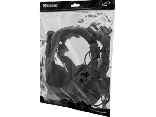 Sandberg Saver - Hodesett - full størrelse - kablet - USB