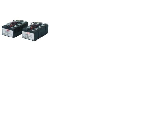 APC Replacement Battery Cartridge #12 - UPS-batteri - 2 x batteri - blysyre - svart - for P/N: DL5000RMT5U, SU3000R3IX160, SU5000R5TBX114, SU5000R5...