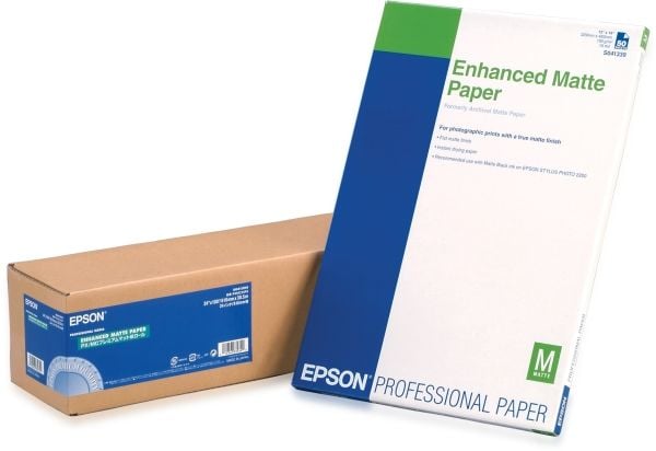 Epson Enhanced Matte - Matt - Rull A1 (61,0 cm x 30,5 m) - 189 g/m² - 1 rull(er) papir - for SureColor SC-P10000, P20000, P6000, P7000, P7500, P800...
