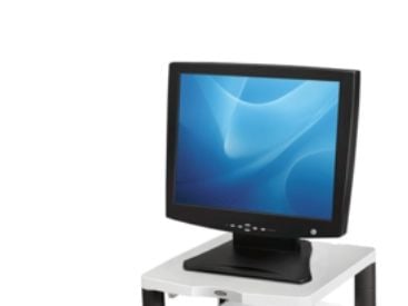 Fellowes Monitor Riser Premium - Stativ - for Skjerm - grafitt, platina - skjermstørrelse: inntil 21"