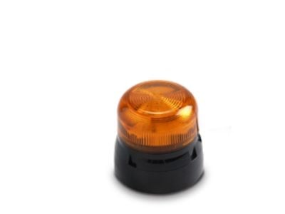 APC - Statustopplys for rack - svart, gul - TAA-samsvar - for Environmental Management System