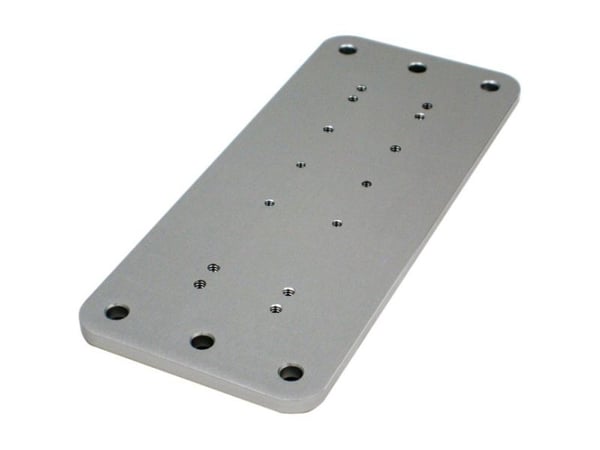 Ergotron Wall Plate, Alumiini, Alumiini