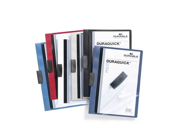 Durable Duraquick, Hvit, Plast, 20 ark, A4, 1 stykker