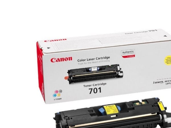 Canon 701, 4000 sivua, Keltainen, 1 kpl