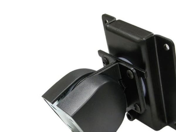 Ergotron 100 Series - Monteringssett (svingtapp) - lav profil - for LCD-skjerm - enkel - plastikk, stål - svart, grå - skjermstørrelse: inntil 32" ...