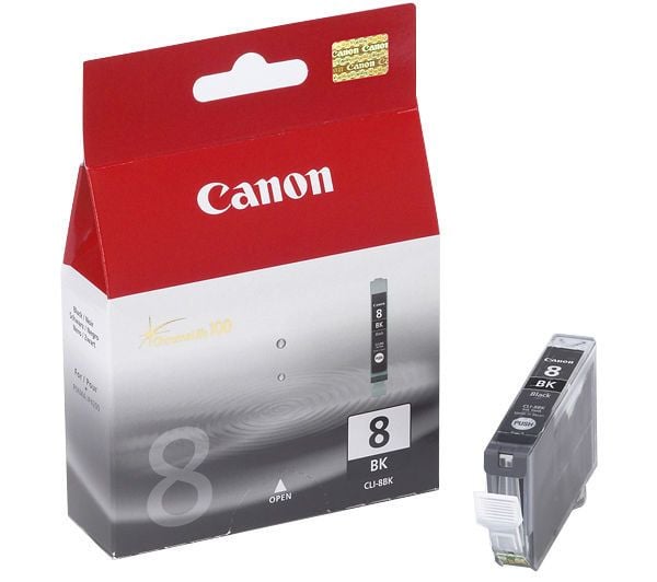 Canon CLI-8BK - 13 ml - svart - original - blekkbeholder - for PIXMA iP4300, iP4500, iP5300, MP520, MP600, MP610, MP810, MP960, MP970, MX850, Pro9000