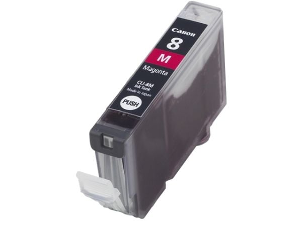 Canon CLI-8M - 13 ml - magenta - original - bläcktank - för PIXMA iP3500, iP4500, iP5300, MP510, MP520, MP610, MP960, MP970, MX700, MX850, Pro9000