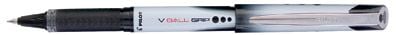 Pilot V-ball, Stiftpenna, Svart, Grå, Svart, 0,3 mm, Medium, Ambidextrous