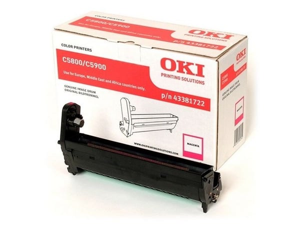OKI - Magenta - original - trommelsett - for C5550 MFP, 5800dn, 5800Ldn, 5800n, 5900cdtn, 5900dn, 5900dtn, 5900n