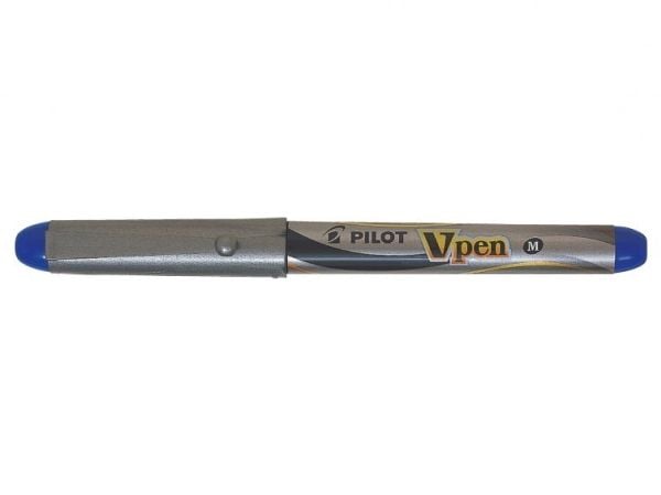 Kirjoituskynä Pilot V-pen medium, sininen