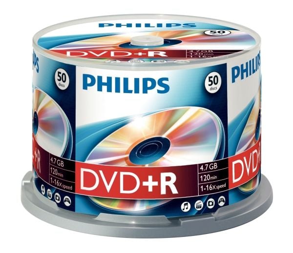 Philips DVD+R DR4S6B50F/00, DVD+R, 4,7 GB