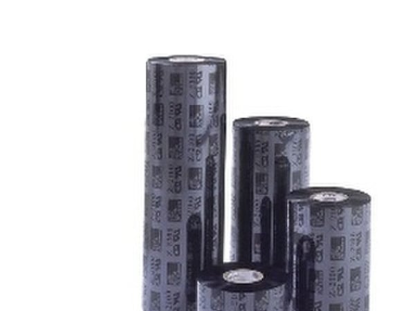 Zebra 3400 High Performance Wax-Resin, 450 m, 6 cm, musta, 2,5 cm