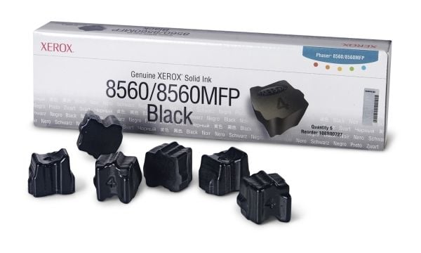 Xerox Phaser 8560MFP - 6-pack - svart - fast bläck - för Phaser 8560