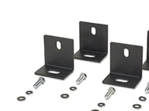 APC Bolt Down Kit - Rack-boltsett - svart - for P/N: NBPD0150, SMX2KR2UX145, SMX3KR2UNCX145, SRT5KRMXLT-A, SRT6KRMXLT-A, SRT8KRMXLT-A