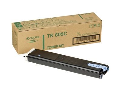 KYOCERA TK-805C, 10000 sivua, Syaani, 1 kpl