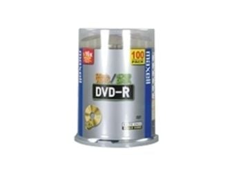 Maxell - 100 x DVD-R - 4.7 GB 16x - kakeboks