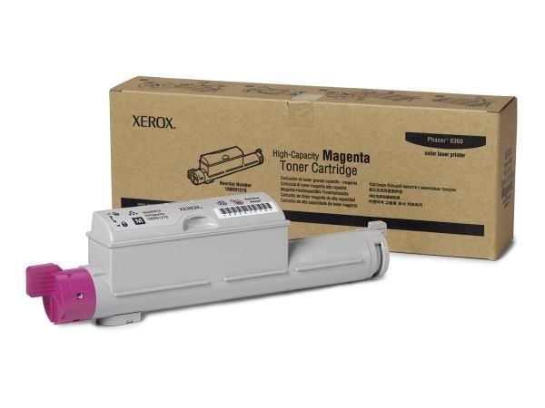 Xerox Phaser 6360 - Høykapasitets - magenta - original - tonerpatron - for Phaser 6360DA, 6360DB, 6360DN, 6360DT, 6360DX, 6360N