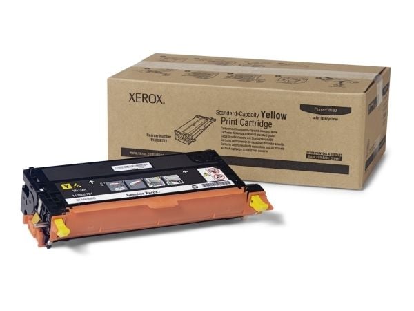 Xerox Phaser 6180MFP - Gul - original - tonerpatron - for Phaser 6180DN, 6180MFP/D, 6180MFP/N, 6180N